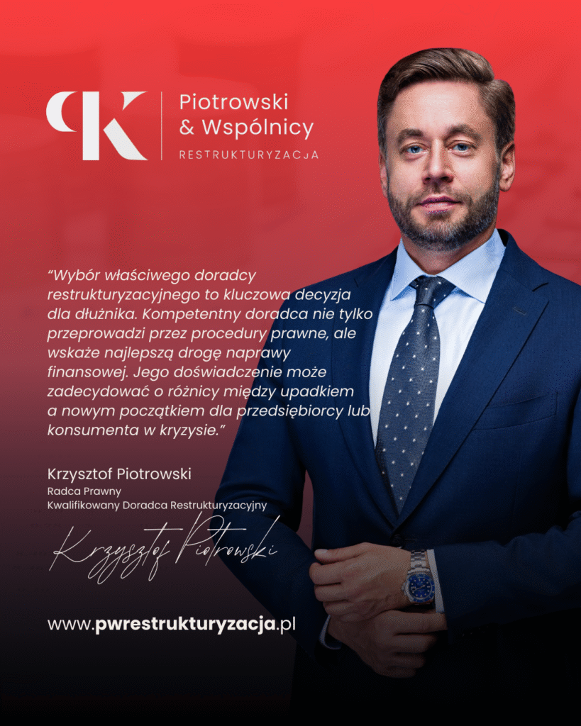Wybór doradcy restrukturyzacyjnego