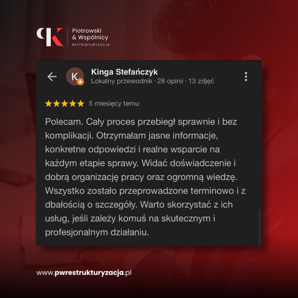 upadłośc konsumencka -  najlepsze opinie klientów