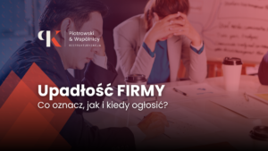 Upadłość firmy