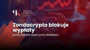 Zondacrypto blokuje wypłaty